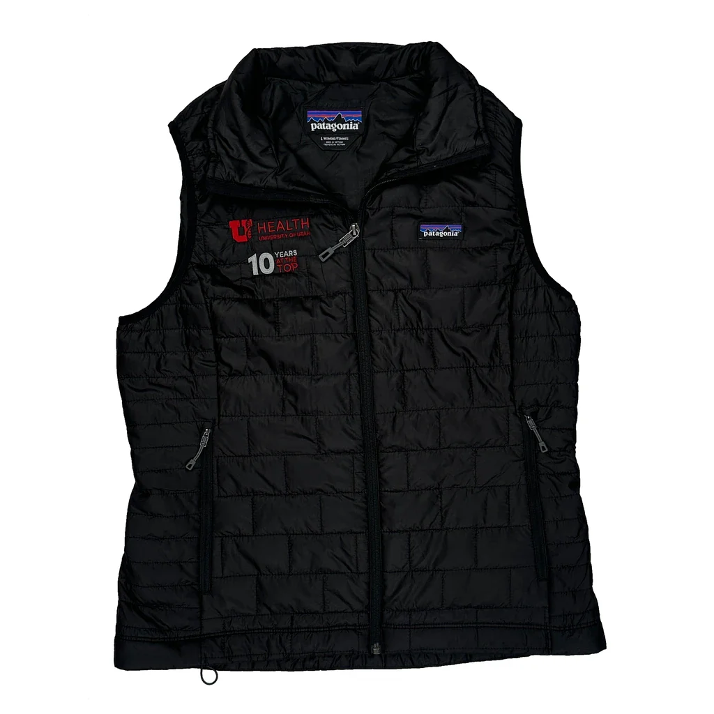 10 Years Top Patagonia Gilet - Large Black Polyester