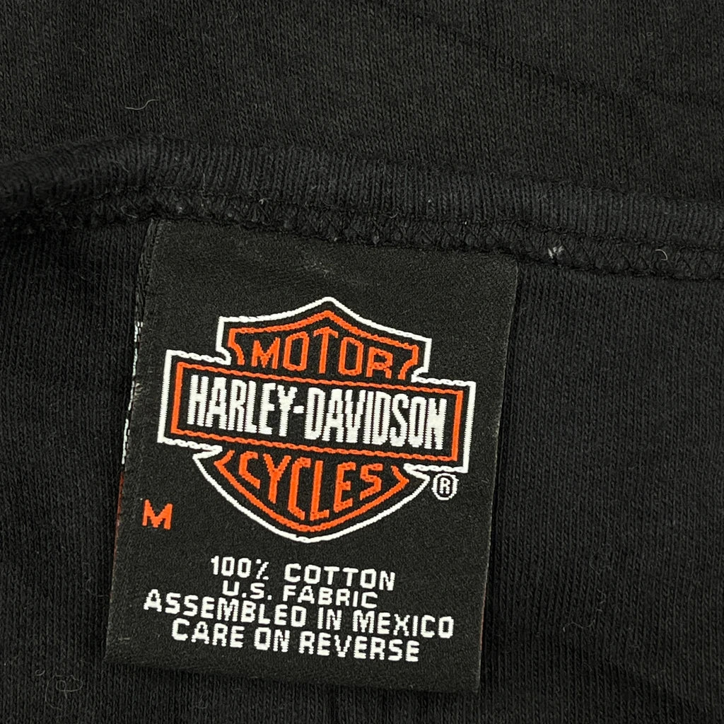 100 Years Of Excellence Harley Davidson Graphic T-Shirt - Medium Black Cotton - Image 3