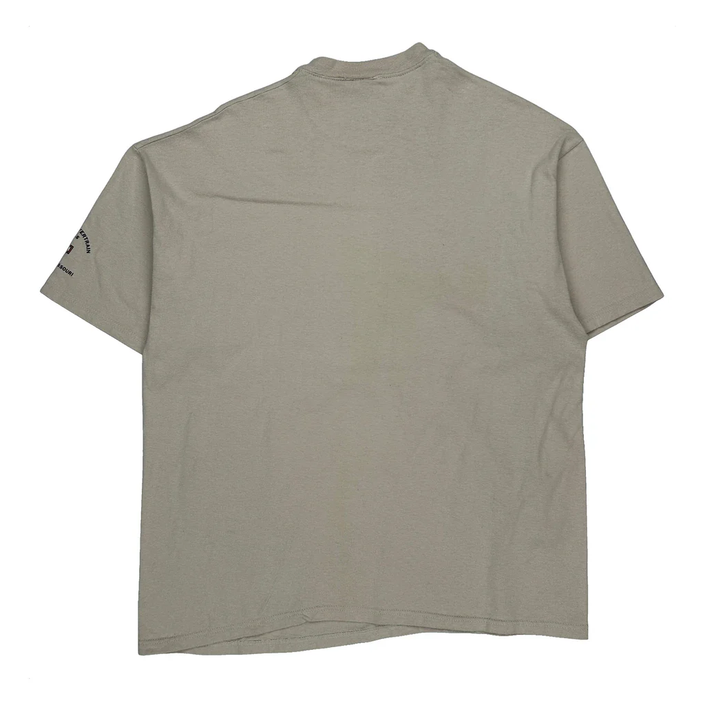 100 Years Of Great Motorcycles Harley Davidson Graphic T-Shirt - XL Beige Cotton - Image 2
