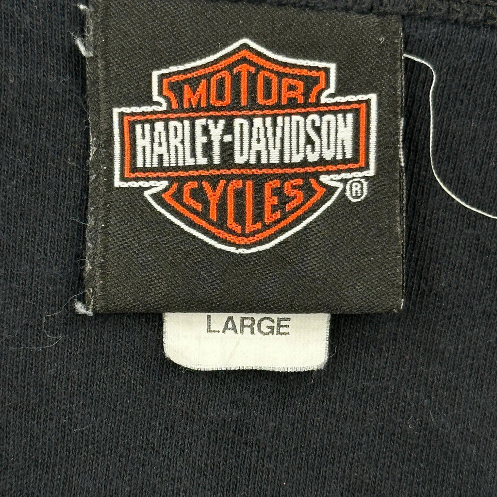 105Th Anniversary Harley Davidson Graphic T-Shirt - Large Black Cotton - Image 3