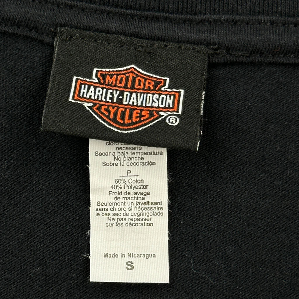 115Th Anniversary Harley Davidson Graphic T-Shirt - Small Black Cotton Blend - Image 3