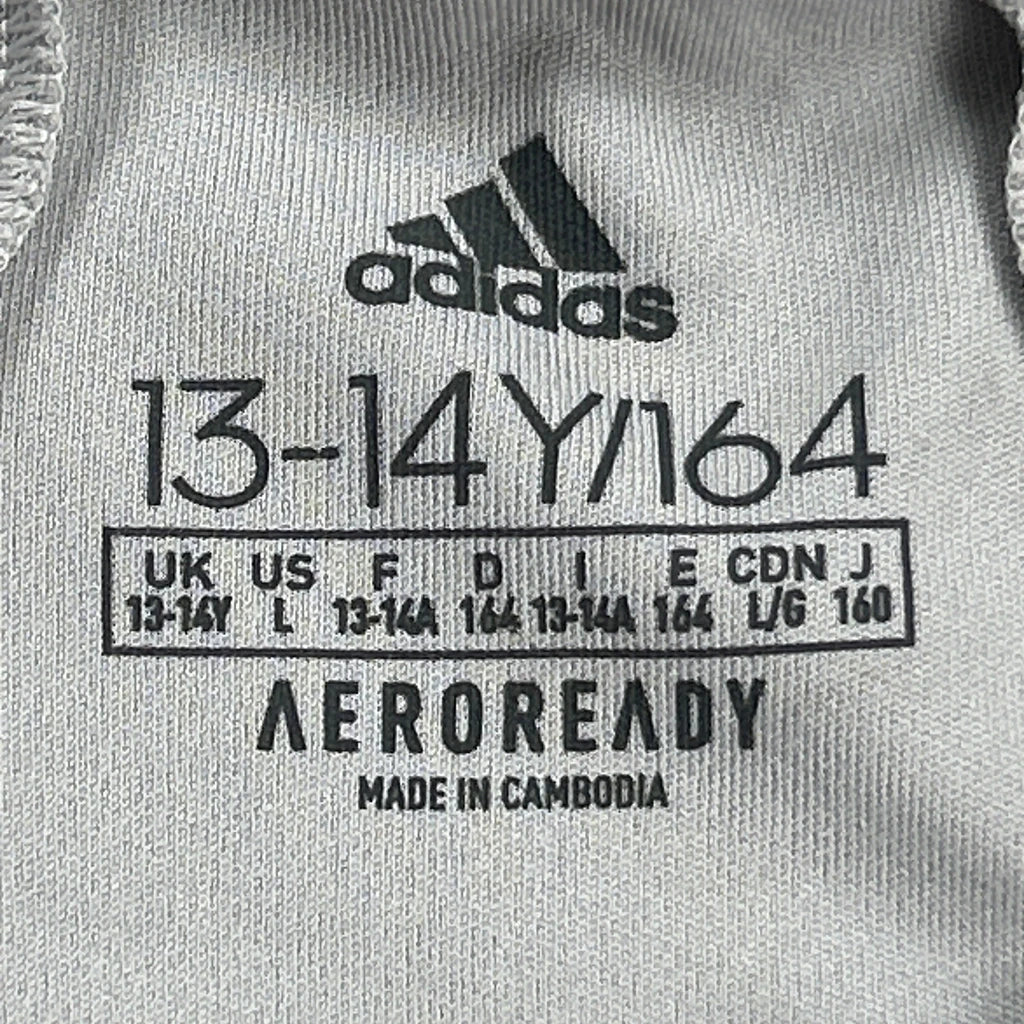 13-14 Years Alliance Cincinnati Adidas Football Shirt - Large Grey Polyester - Image 3