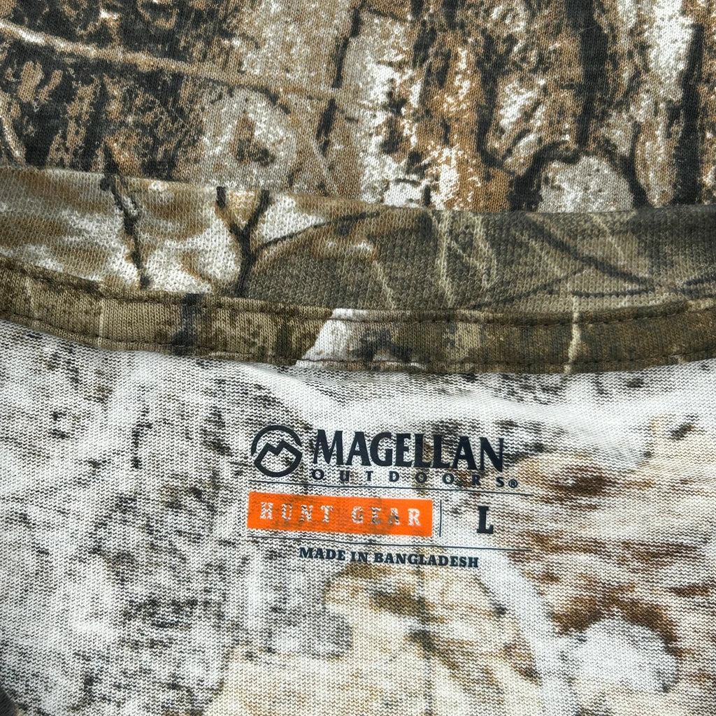 1500 Guns Unbranded Camo T-Shirt - Large Camo Cotton - Image 3