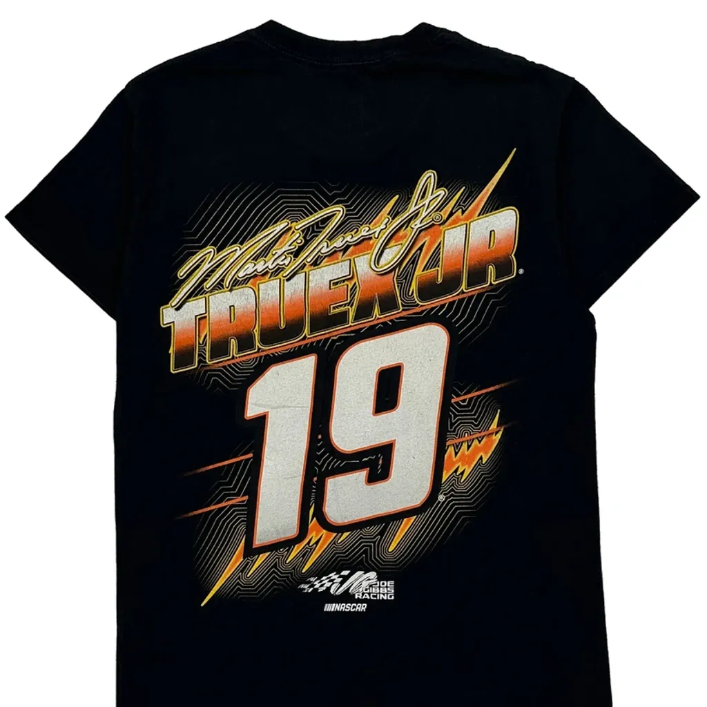 19 Martin Truex Jr Nascar T-Shirt - Small Black Cotton - Image 6