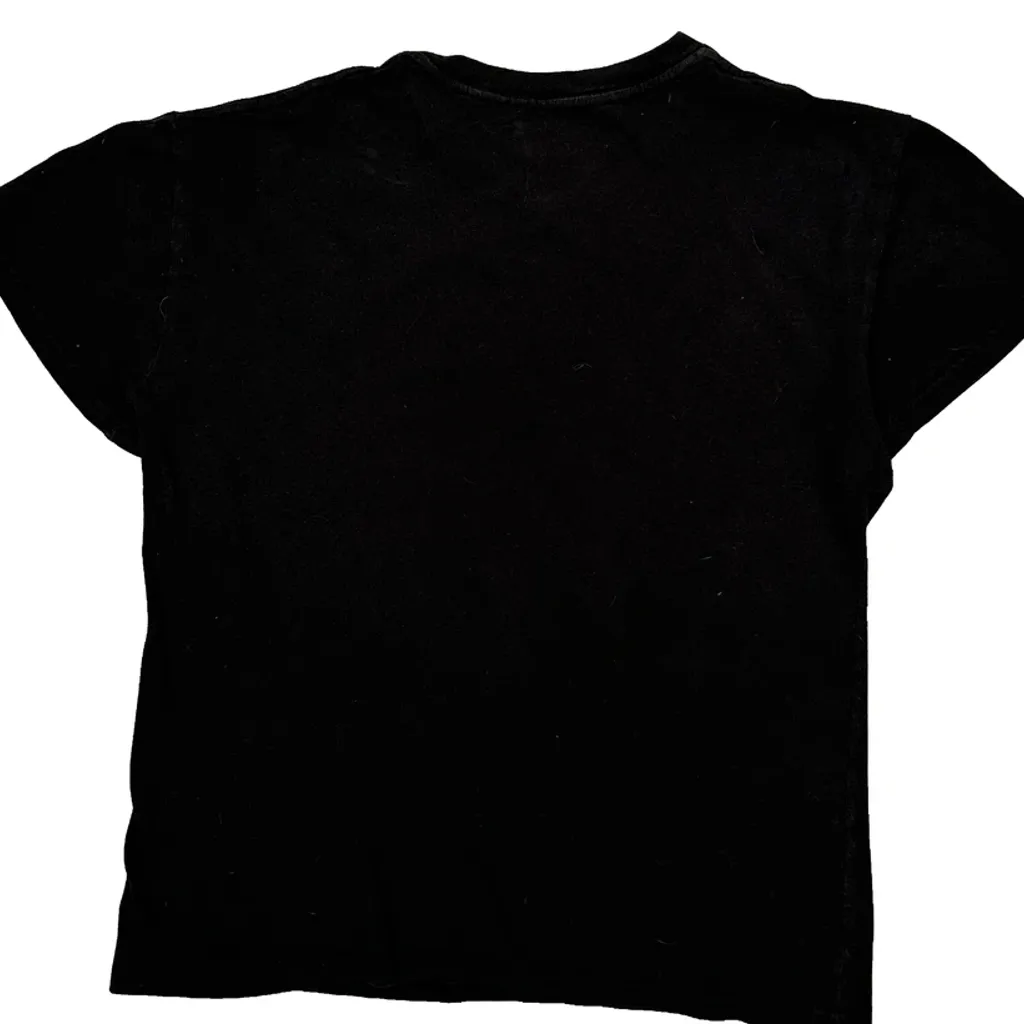 1975 US Tour Rolling Stones Band T-Shirt - Small Black Cotton - Image 6