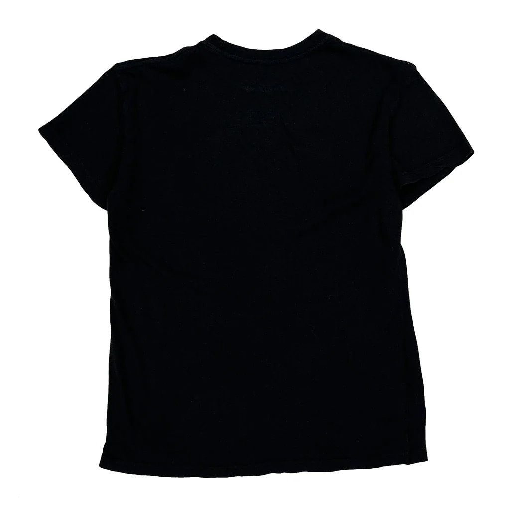 1975 US Tour The Rolling Stones Band T-Shirt - XS Black Cotton - Image 2