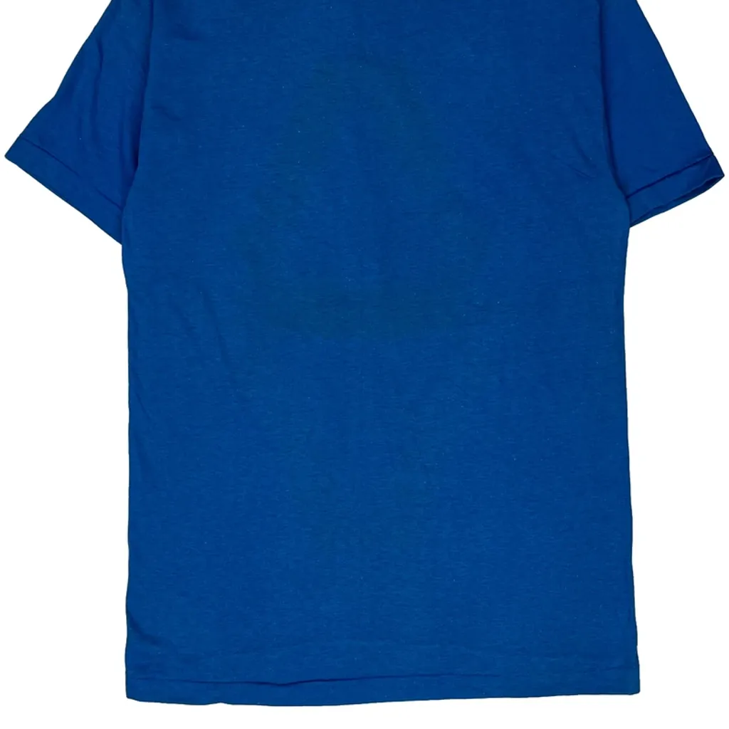 1987 Crosby Stills & Nash Signal Single Stitch T-Shirt - Large Blue Polyester Blend - Image 8