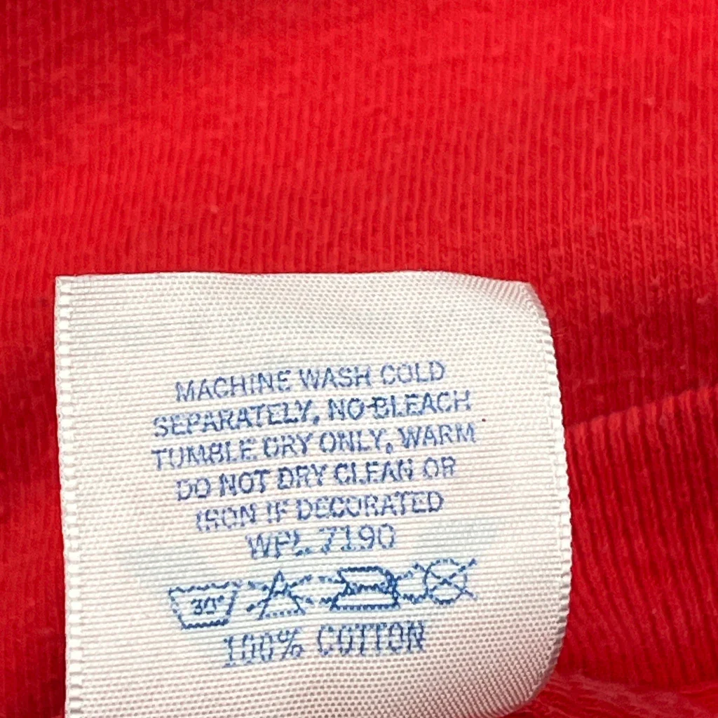 1994 Ncaa Final Four Miller Single Stitch T-Shirt - Large Red Cotton - Image 4