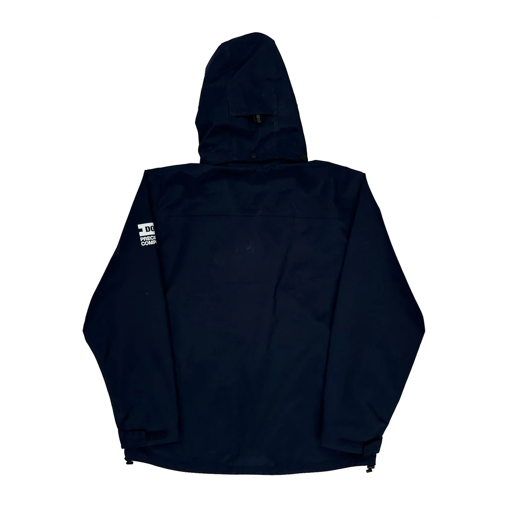 2 Years Accident-Free Carhartt Waterproof Jacket - Large Navy Polyester - Image 2