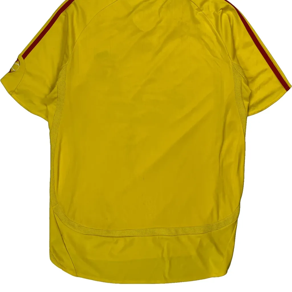 2006-07 Liverpool Adidas Away Football Shirt - Medium Red Polyester - Image 7