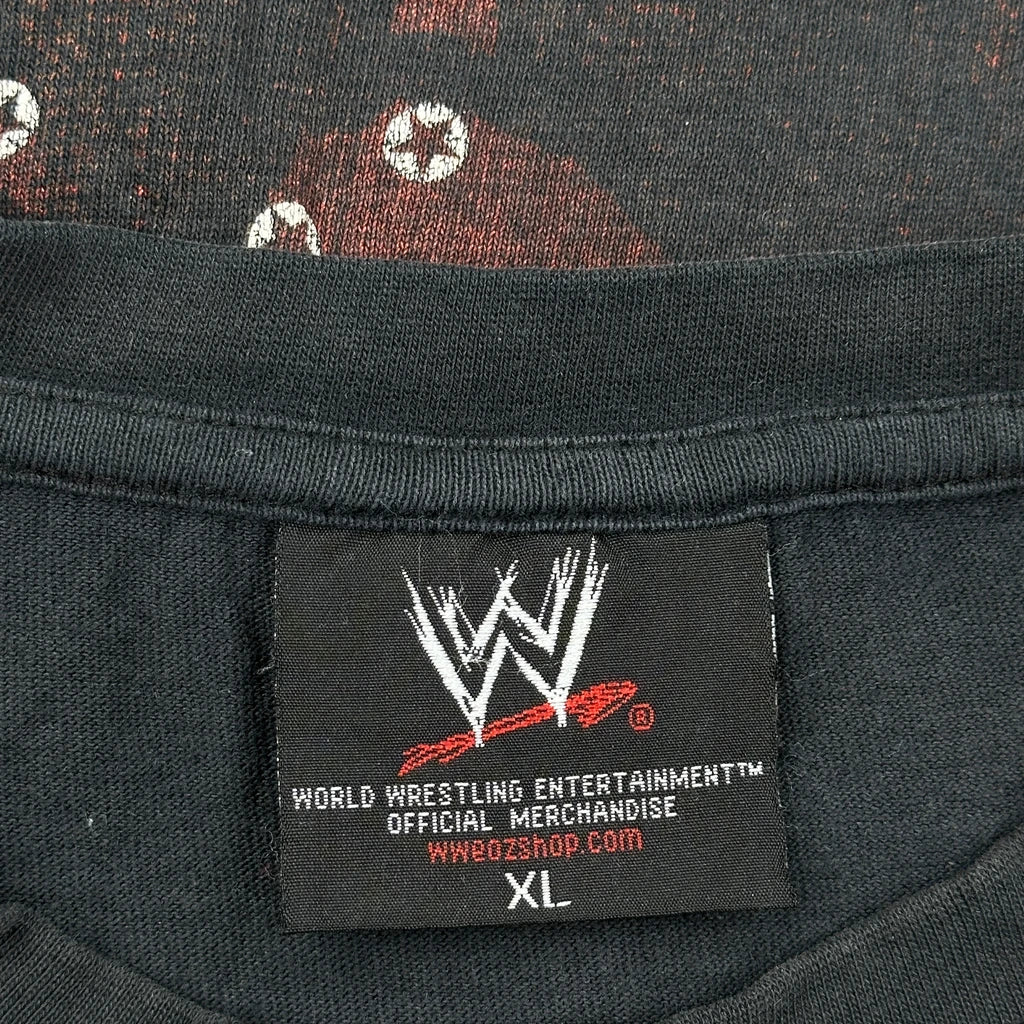 2007 Australia Tour Wwe Raw Live T-Shirt - XL Black Cotton - Image 3