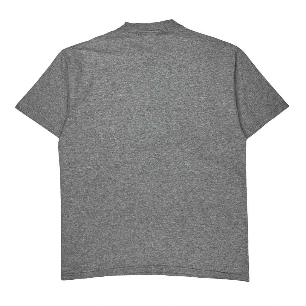 2007 Red Sox Majestic Mlb T-Shirt - Large Grey Cotton Blend - Image 2
