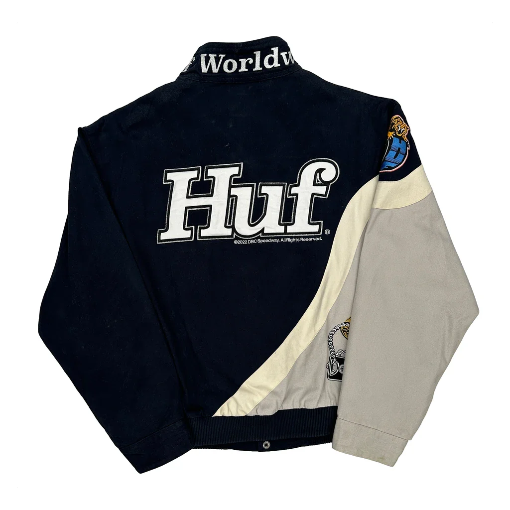 20Th Anniversary Huf Graphic Jacket - Medium Black Cotton - Image 2