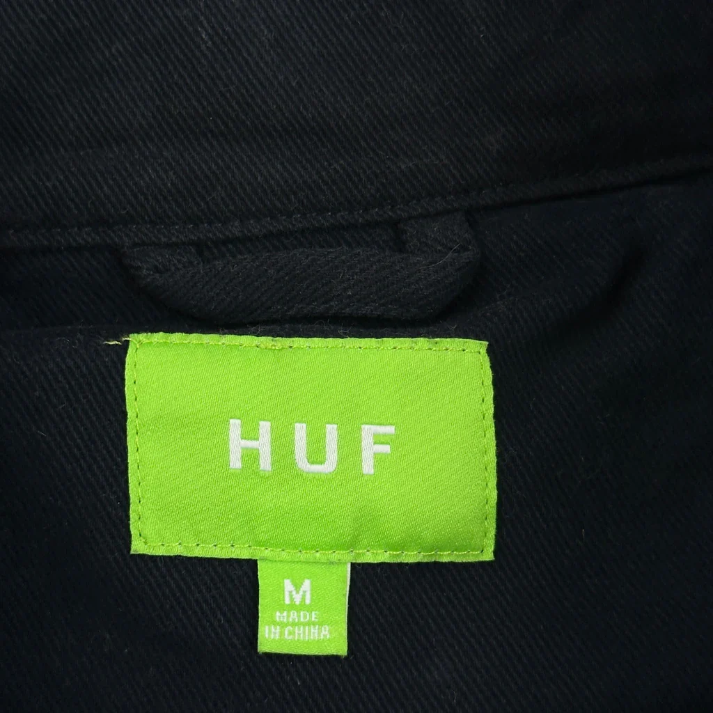 20Th Anniversary Huf Graphic Jacket - Medium Black Cotton - Image 3