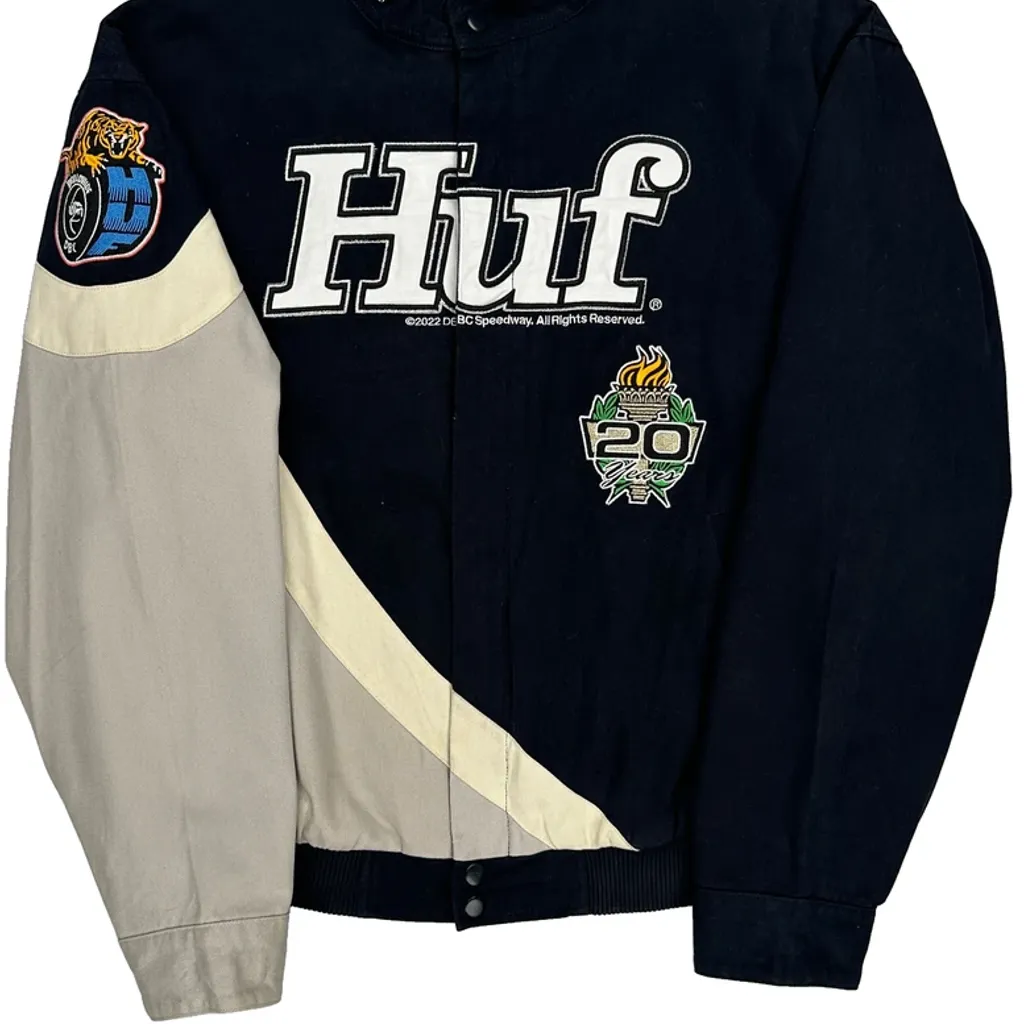 20Th Anniversary Huf Graphic Jacket - Medium Black Cotton - Image 5
