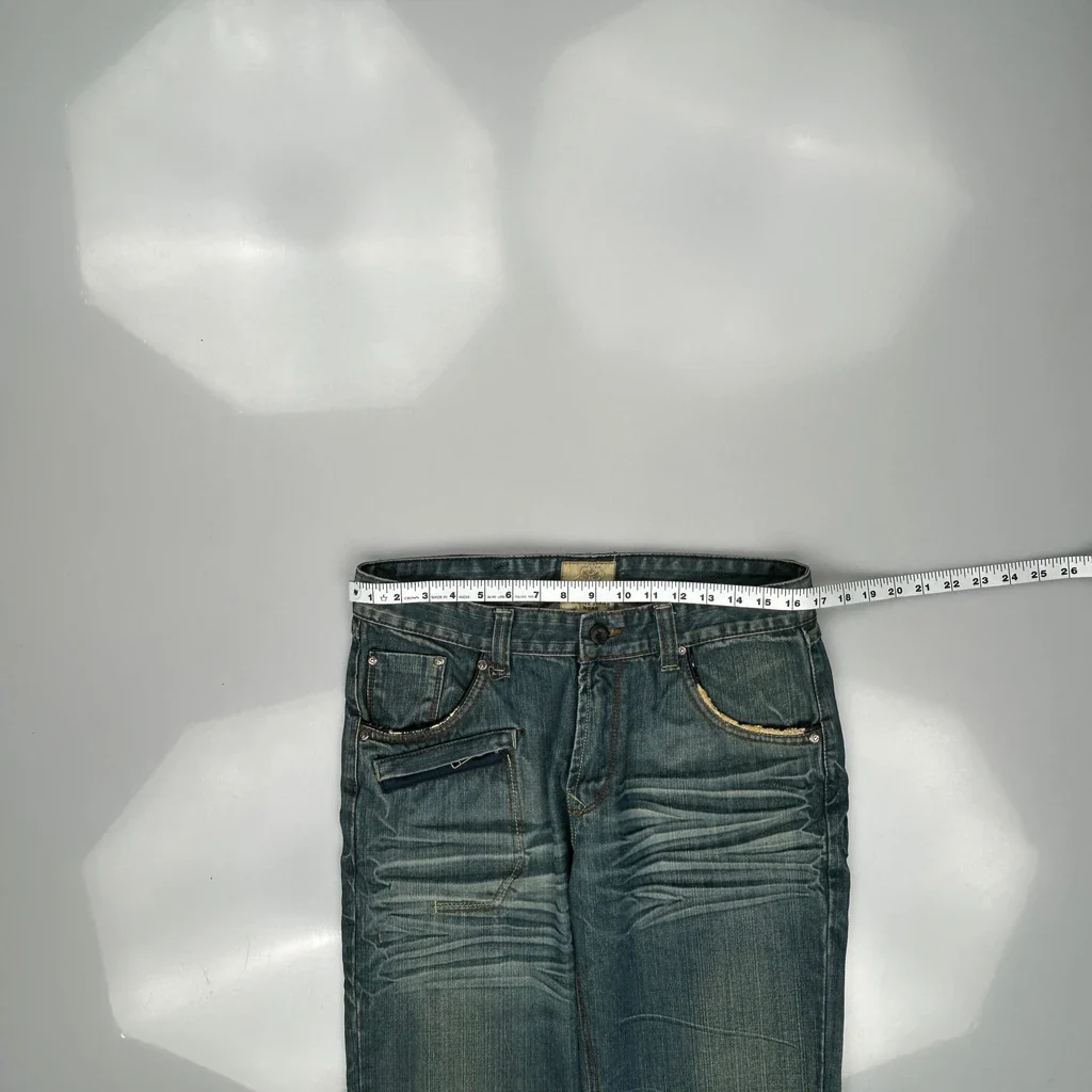 253 Jeans - 33W 33L Blue Denim - Image 3