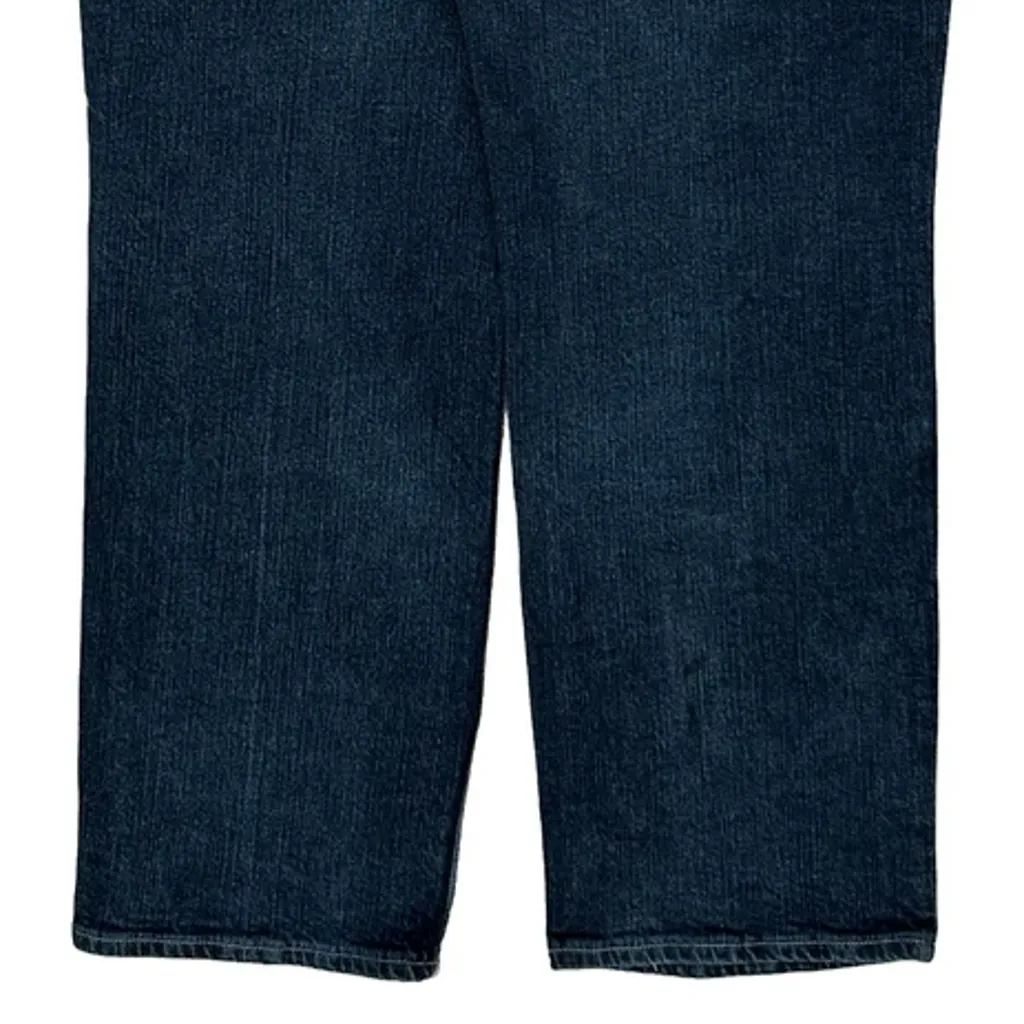 40 Grit Carpenter Jeans - 35W 28L Blue Denim - Image 6