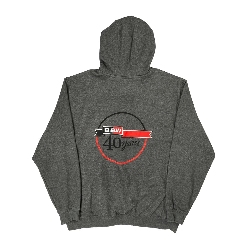 40 Years Anniversary Carhartt Hoodie - XL Gray Cotton - Image 2