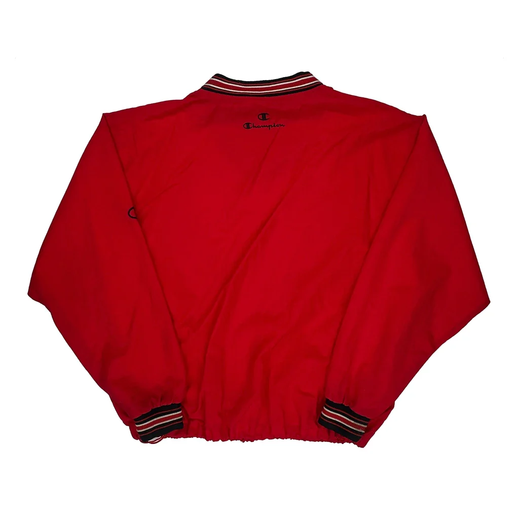 49Ers Champion Varsity Jacket - XL Red Nylon - Image 2