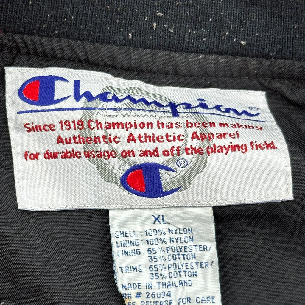 49Ers Champion Varsity Jacket - XL Red Nylon - Image 3