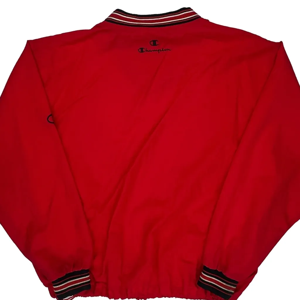 49Ers Champion Varsity Jacket - XL Red Nylon - Image 6