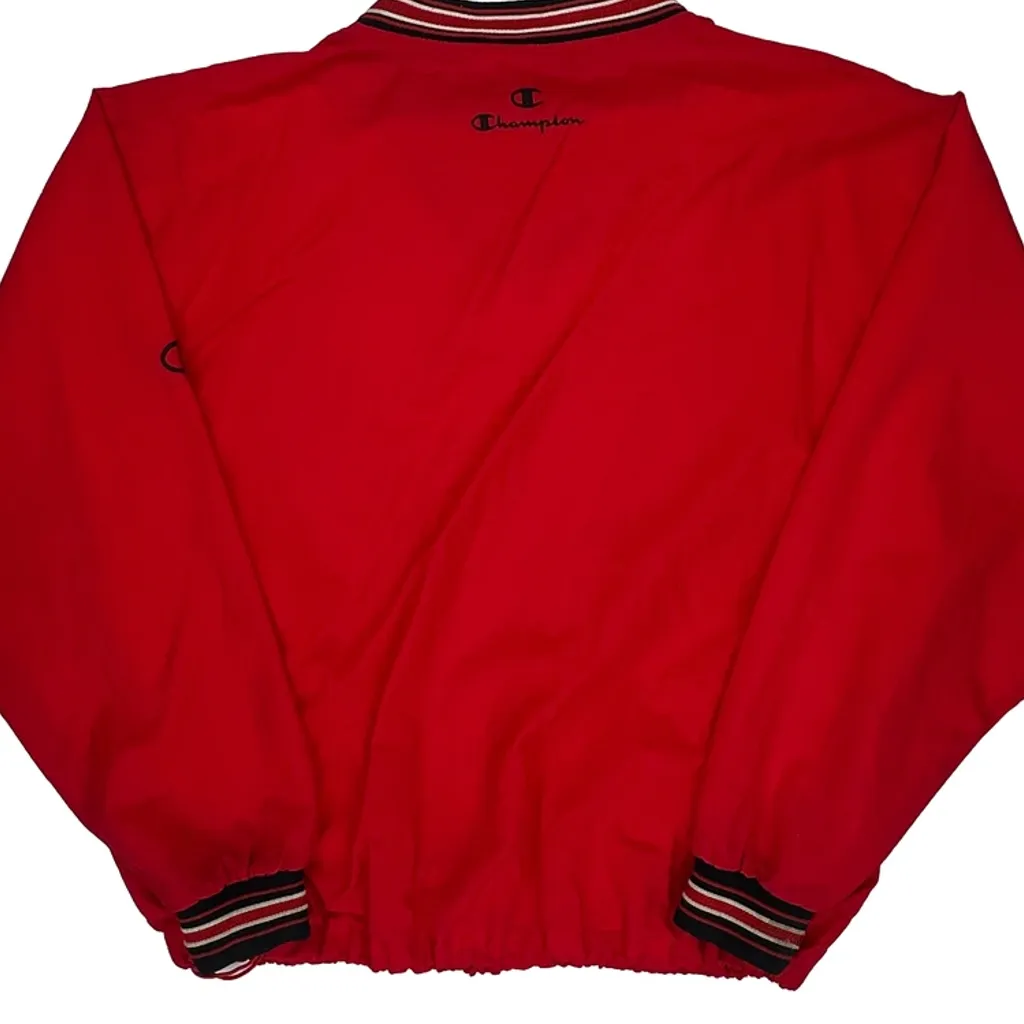 49Ers Champion Varsity Jacket - XL Red Nylon - Image 7