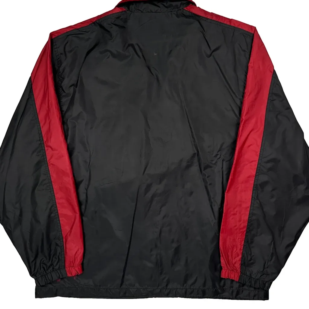 49Ers Logo Athletics Football Windbreaker - Large Black Polyester - Image 7