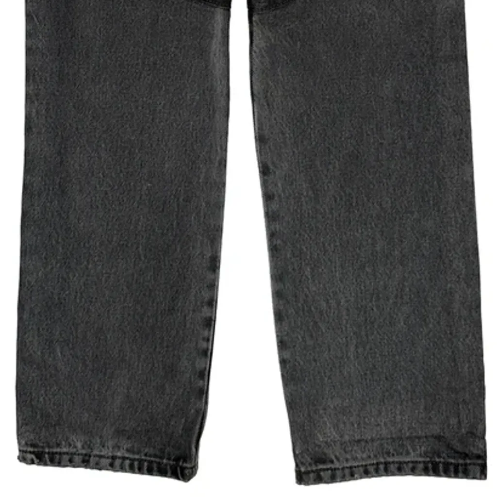 501 Levis Jeans - 24W 30L Black Cotton - Image 7