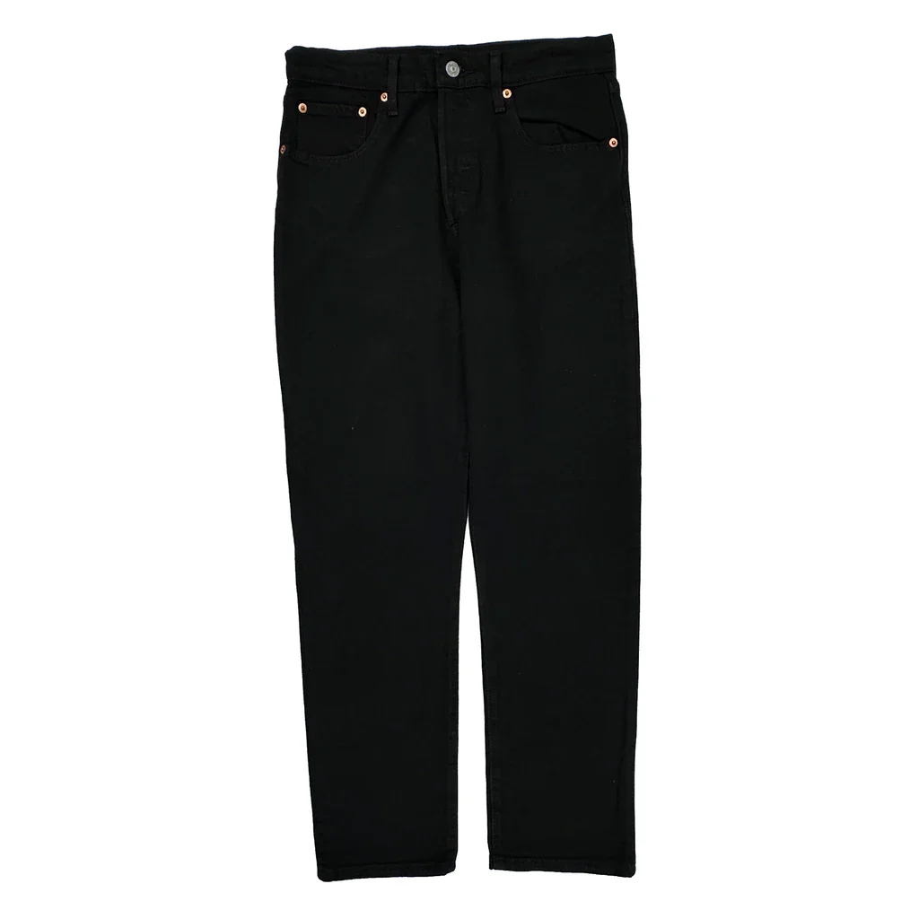 501 Levis Jeans - 29W 29L Black Cotton - Image 2