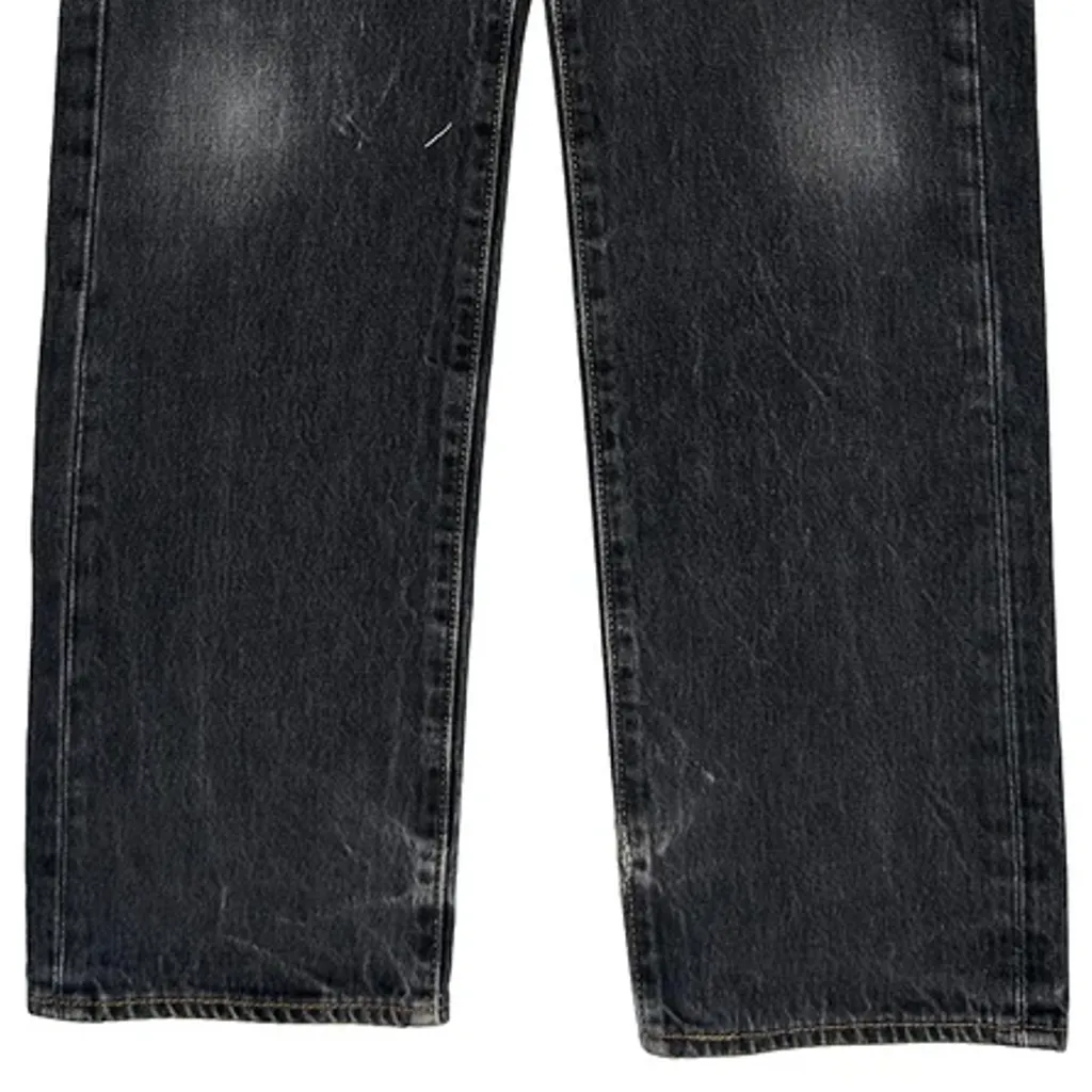 501 Levis Jeans - 30W 32L Black Denim - Image 10