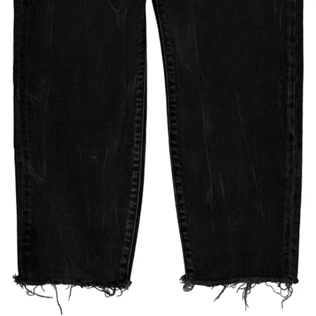 501 Levis Jeans - 30W 28L Black Denim - Image 9