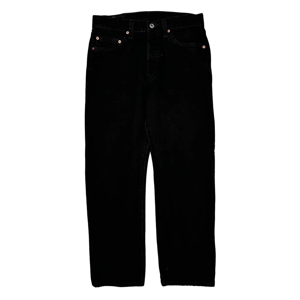 501 Levis Jeans - 32W 30L Black Cotton - Image 2