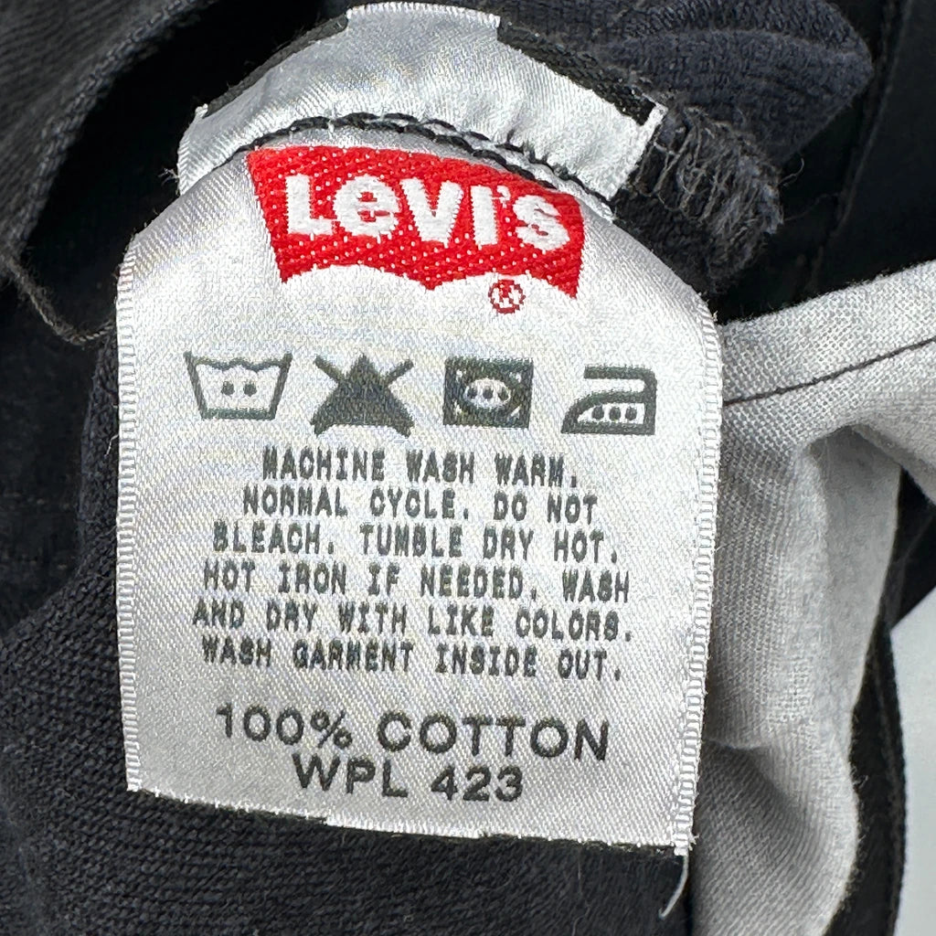 501 Levis Jeans - 32W 30L Black Cotton - Image 7