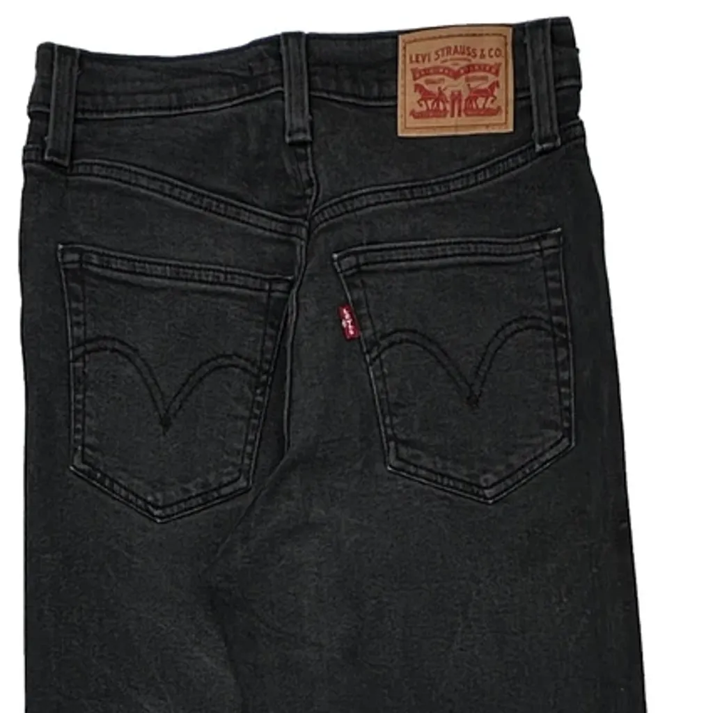 501 Levis Jeans - 32W 27L Black Cotton - Image 8