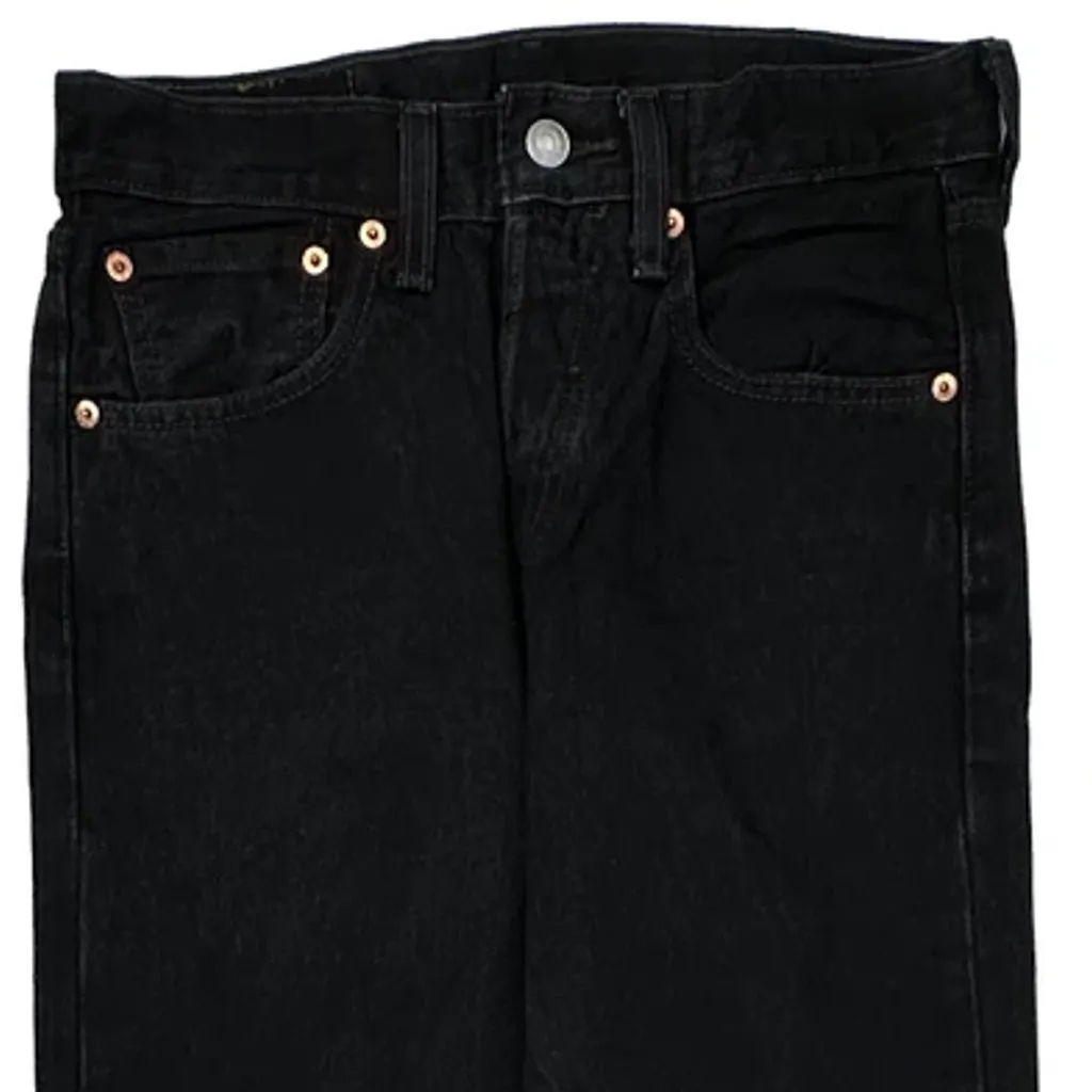 501 Levis Jeans - 32W 31L Black Cotton - Image 10