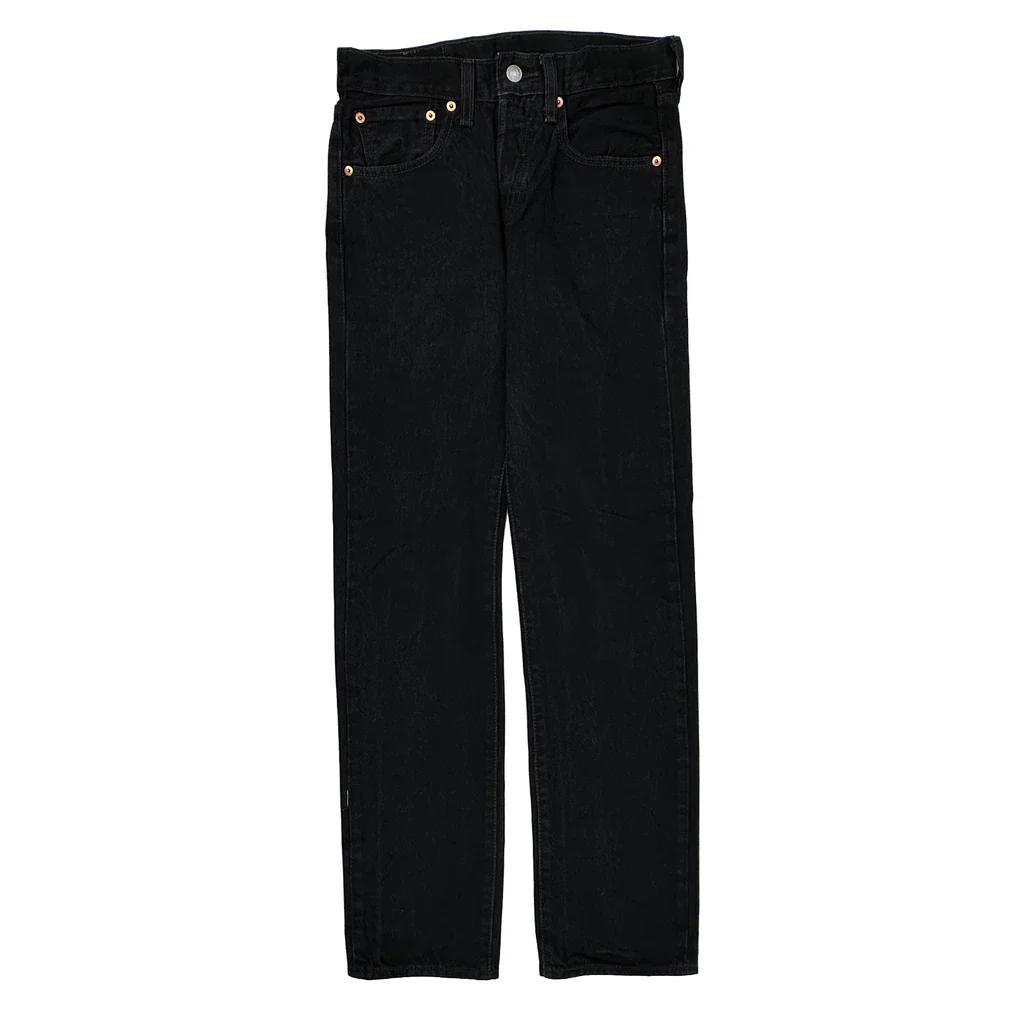 501 Levis Jeans - 32W 31L Black Cotton - Image 2