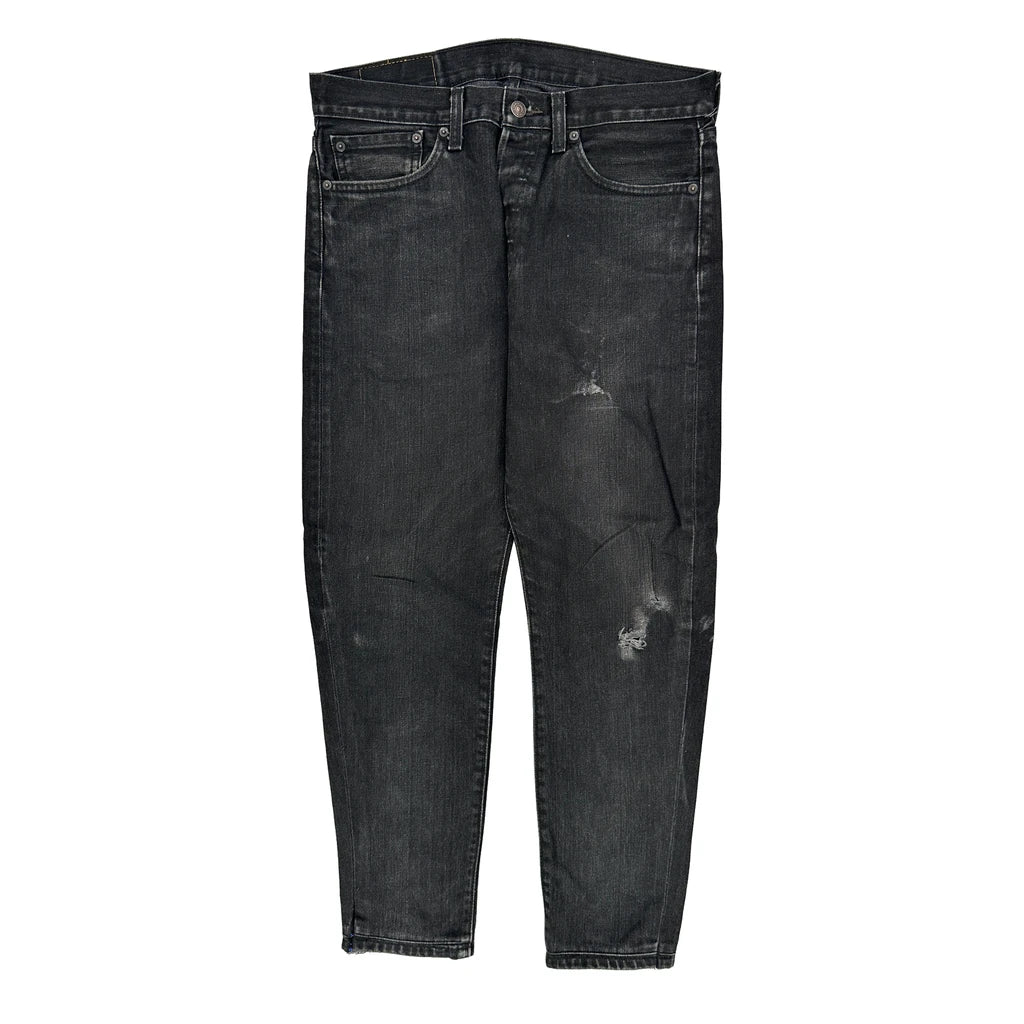 501 Levis Jeans - 32W 28L Black Cotton - Image 2