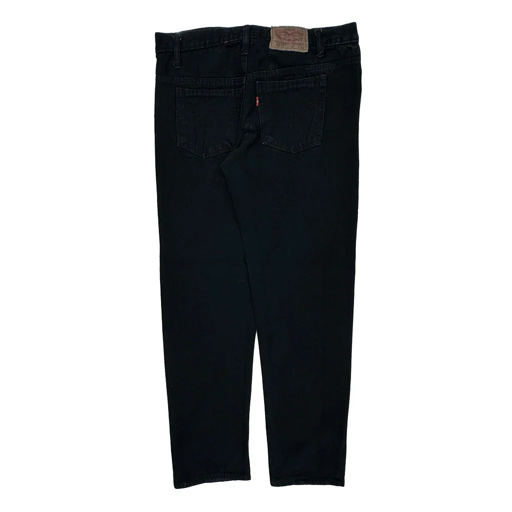 501 Levis Jeans - 33W 30L Black Cotton