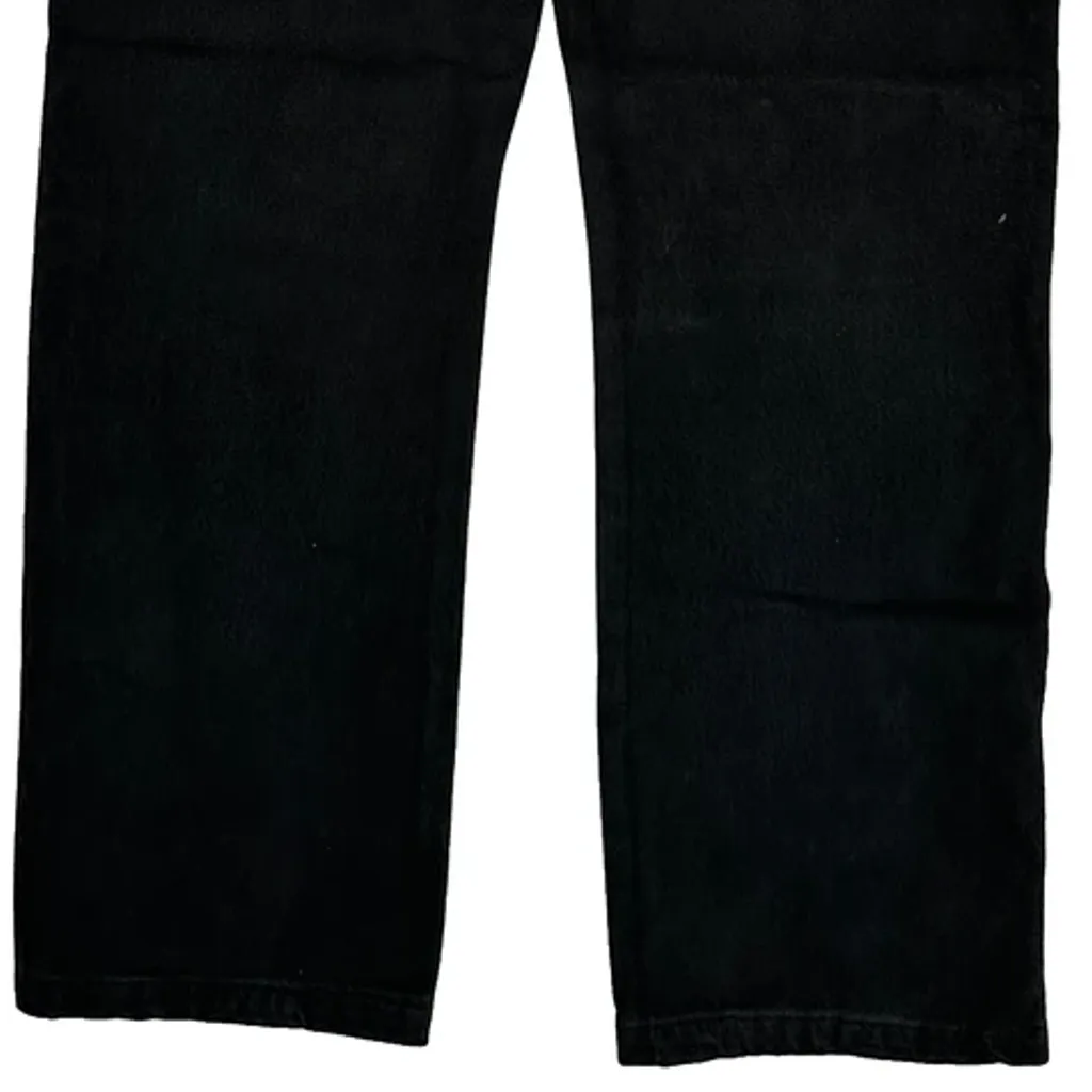 501 Levis Jeans - 34W 32L Black Cotton - Image 8