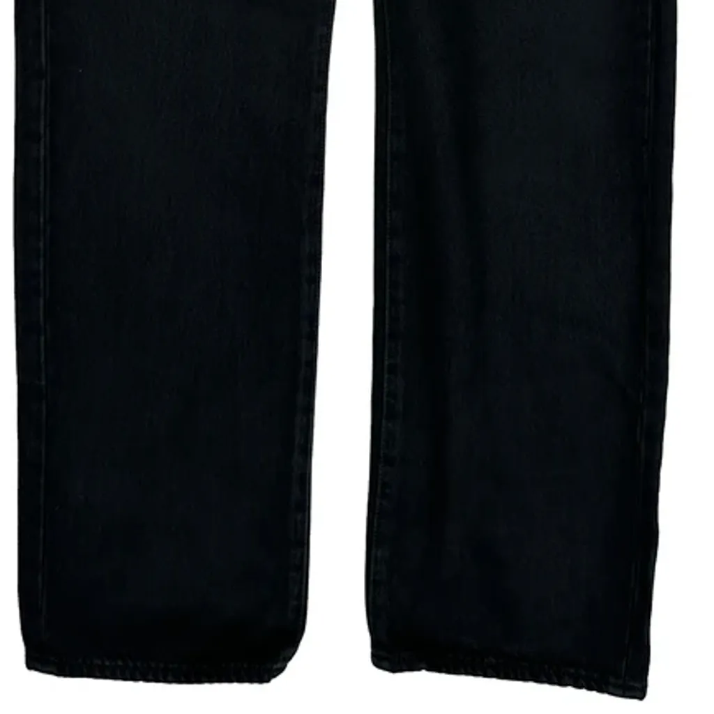 501 Levis Jeans - 34W 32L Black Cotton - Image 11