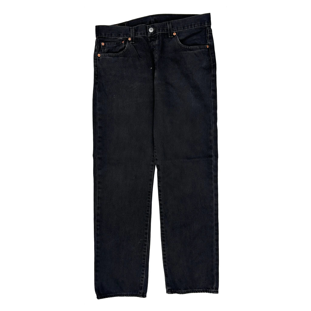 501 Levis Jeans - 34W 32L Black Cotton - Image 2