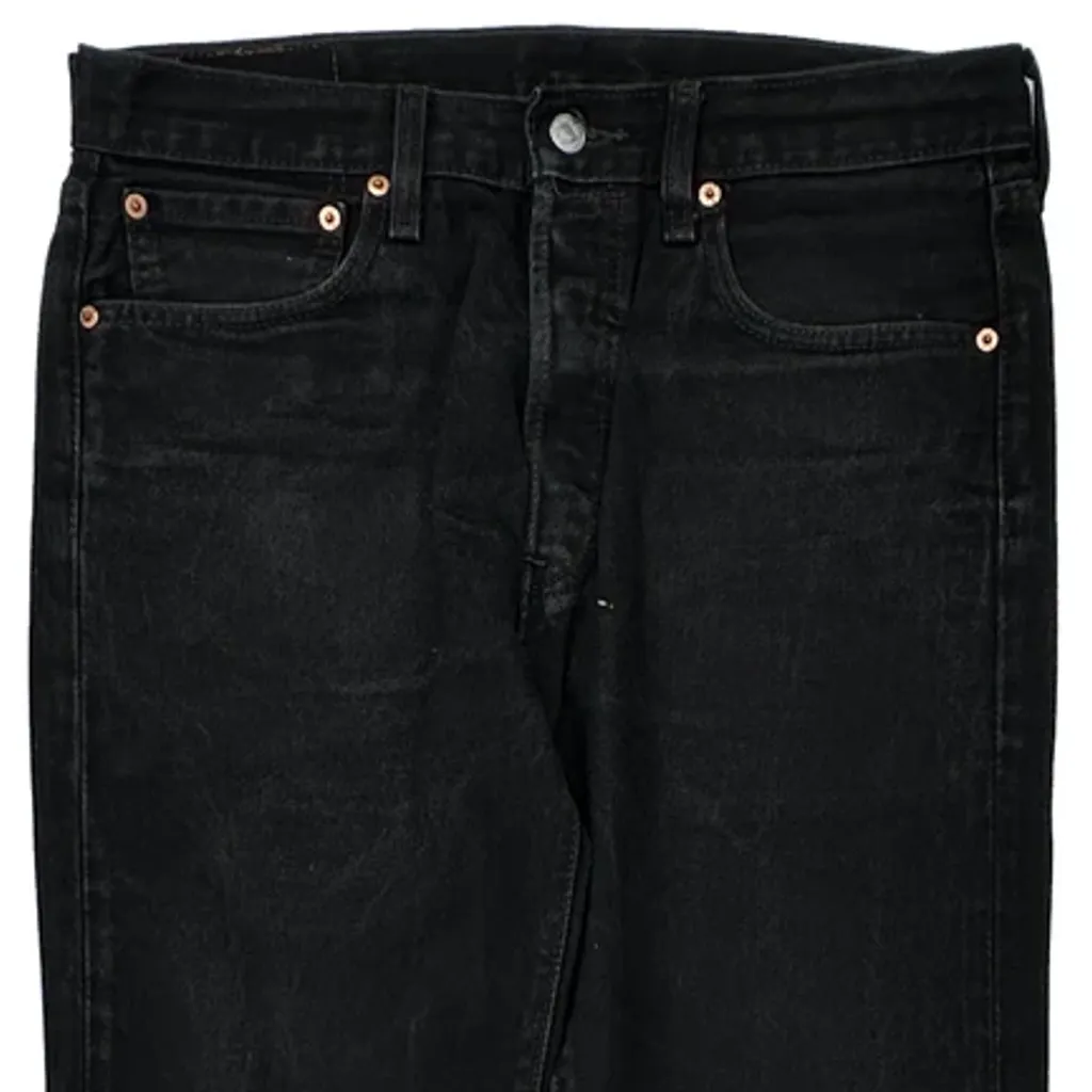 501 Levis Jeans - 34W 33L Black Cotton - Image 10