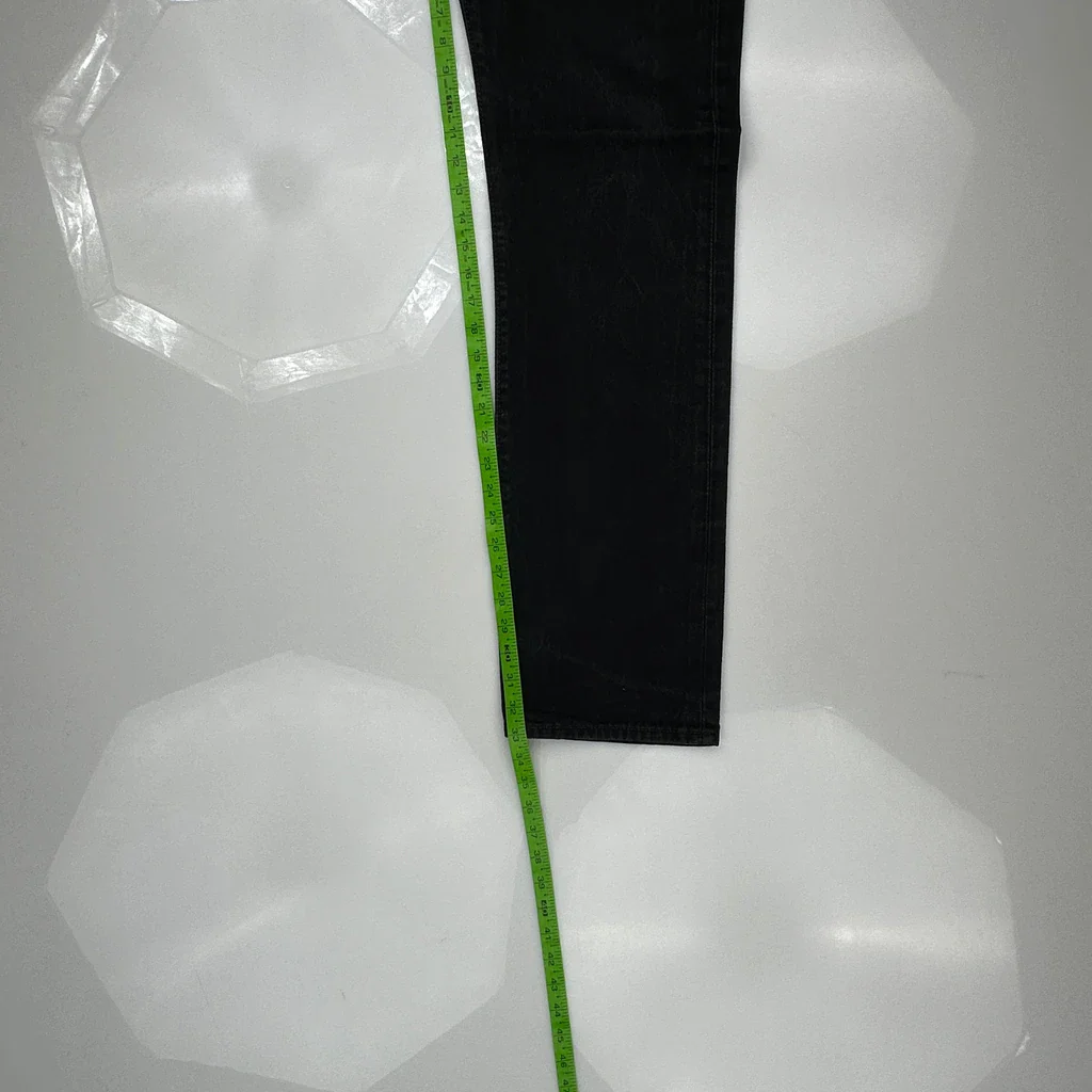 501 Levis Jeans - 34W 33L Black Cotton - Image 5