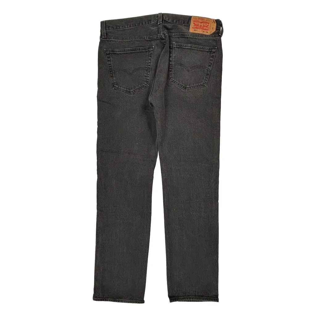 501 Levis Jeans - 36W 33L Black Denim