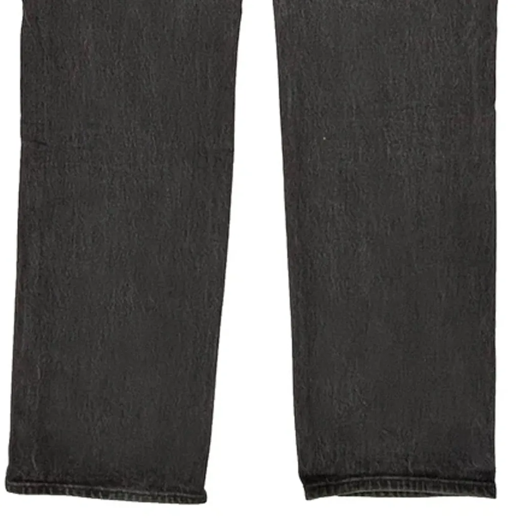 501 Levis Jeans - 36W 33L Black Denim - Image 6