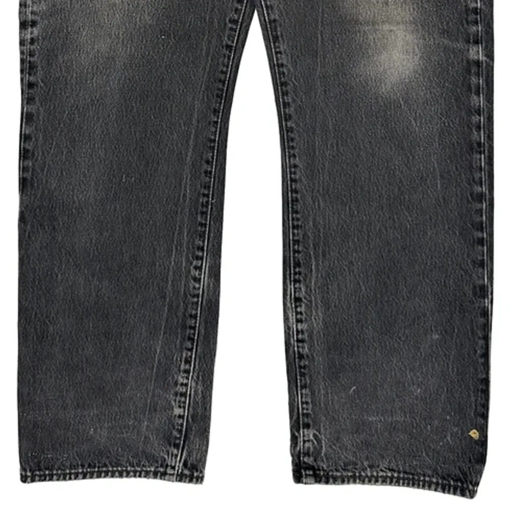 501 Levis Jeans - 38W 32L Black Cotton - Image 10