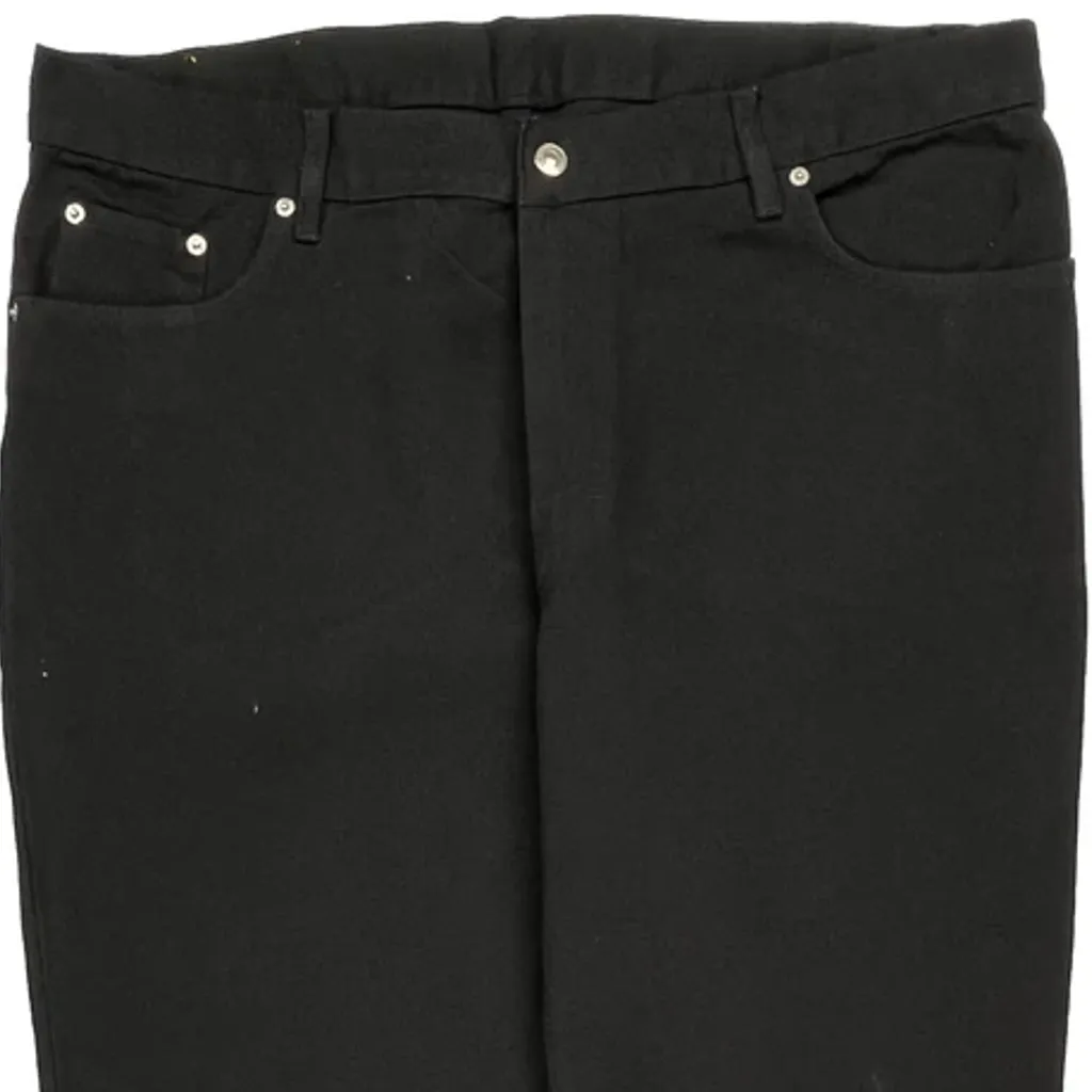 501 Levis Jeans - 40W 32L Black Cotton - Image 8