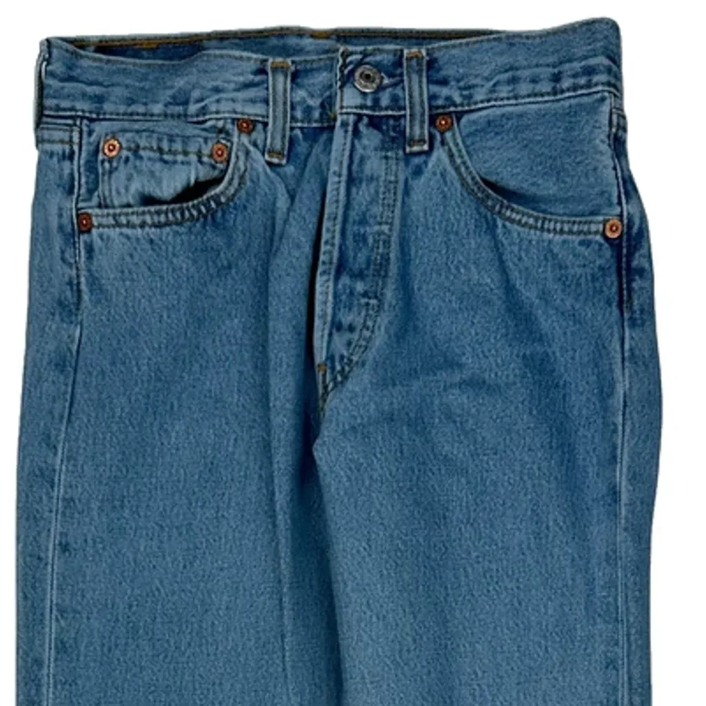 501 Levis Jeans - 28W 30L Blue Cotton - Image 10