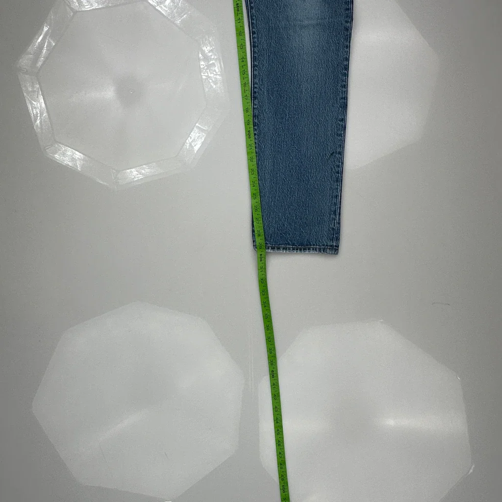 501 Levis Jeans - 28W 29L Blue Cotton - Image 5