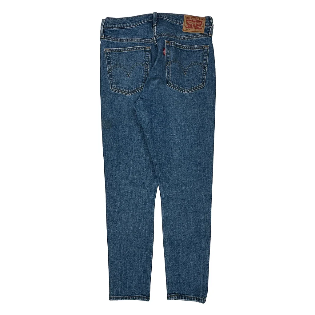 501 Levis Jeans - 28W 28L Blue Cotton